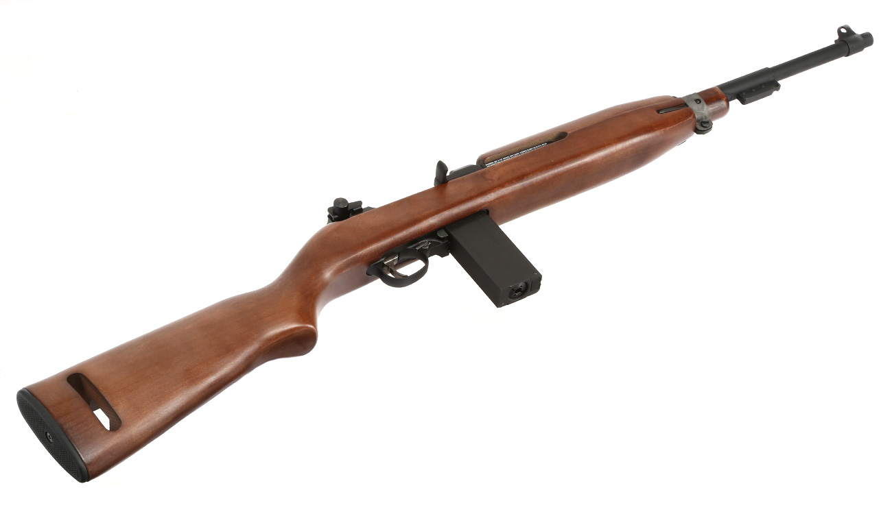 King Arms Springfield Armory M1 Carbine Vollmetall CO2 BlowBack 6mm BB Echtholz-Version Bild 4