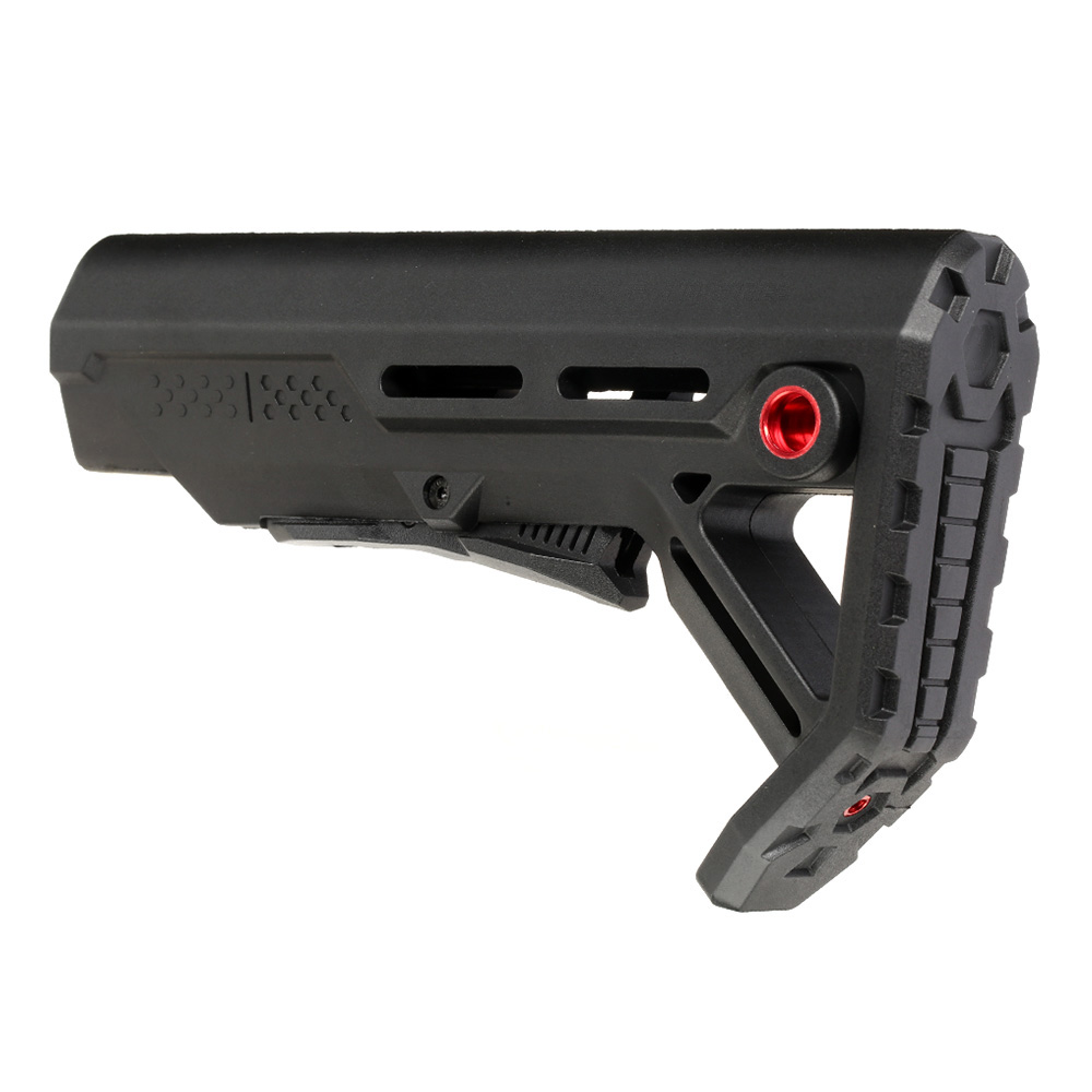 Double Bell M4 Viper Hold Polymer Stock / Schaft schwarz Bild 3