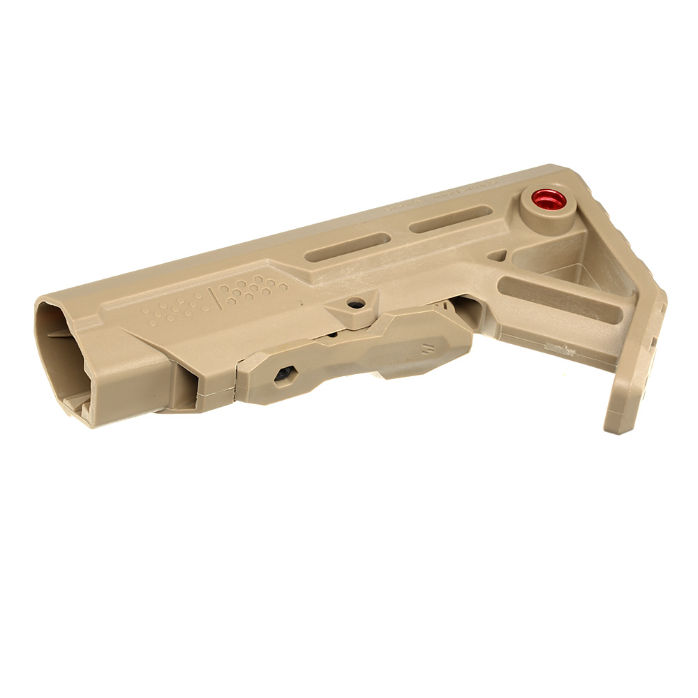 Double Bell M4 Viper Hold Polymer Stock / Schaft Desert Tan Bild 4