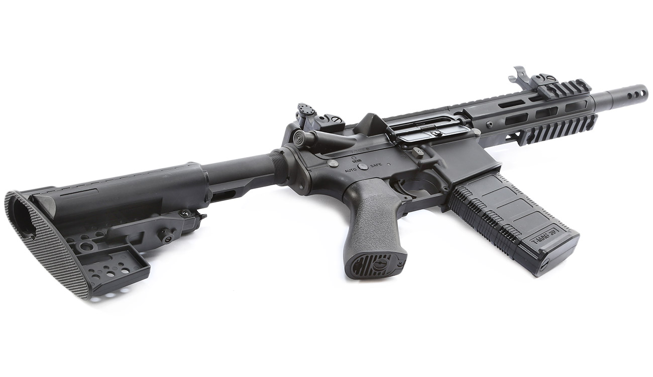 King Arms M4 TWS LOCK CQB Ultra Grade Version II S-AEG 6mm BB schwarz Bild 4