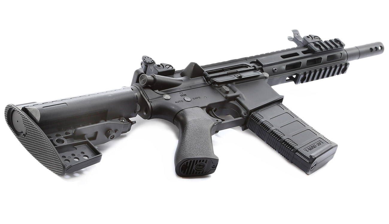 King Arms M4 TWS LOCK CQB Ultra Grade Version II S-AEG 6mm BB schwarz Bild 5