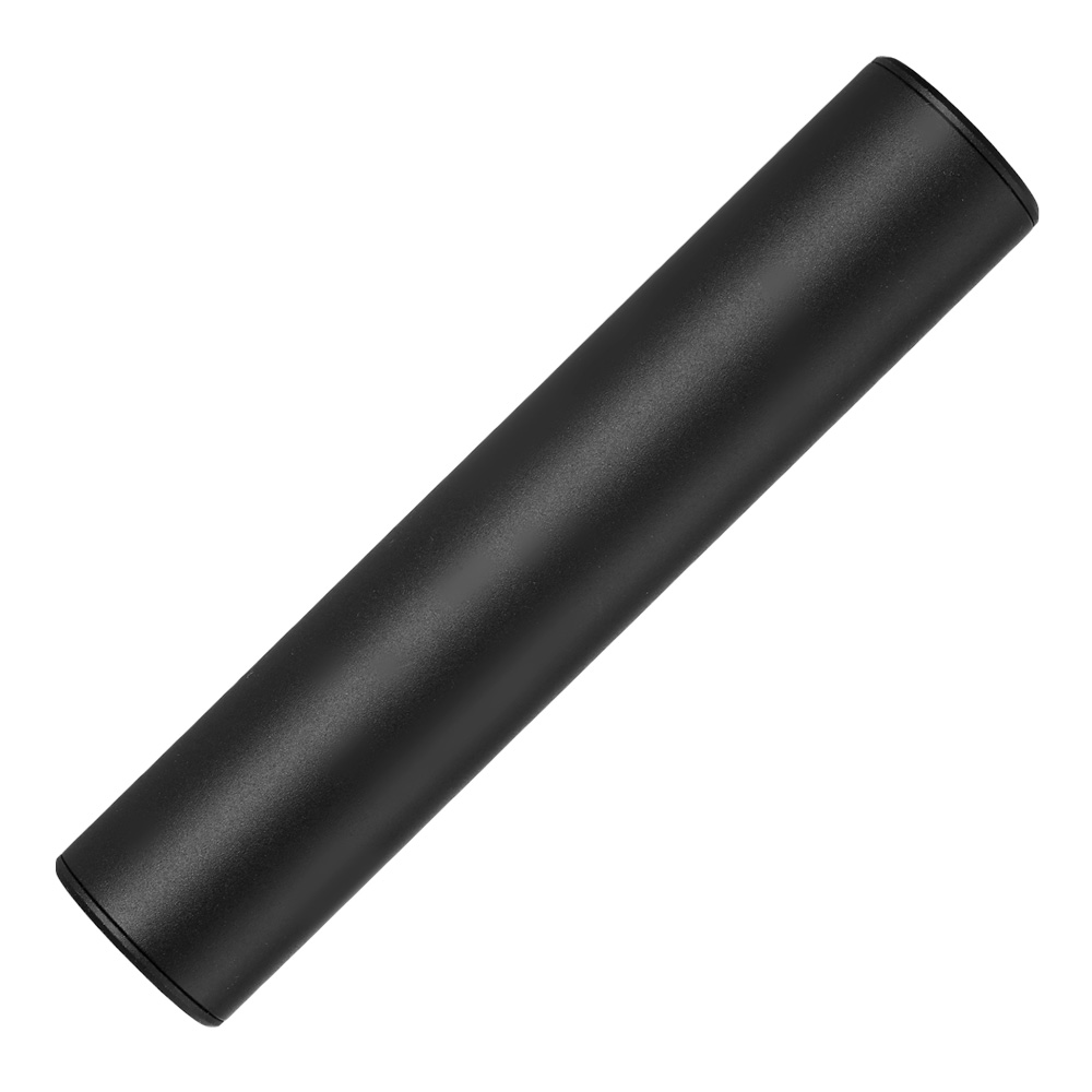 King Arms Light Weight Aluminium Silencer 150 x 30mm 14mm+ / 14mm- schwarz Bild 2