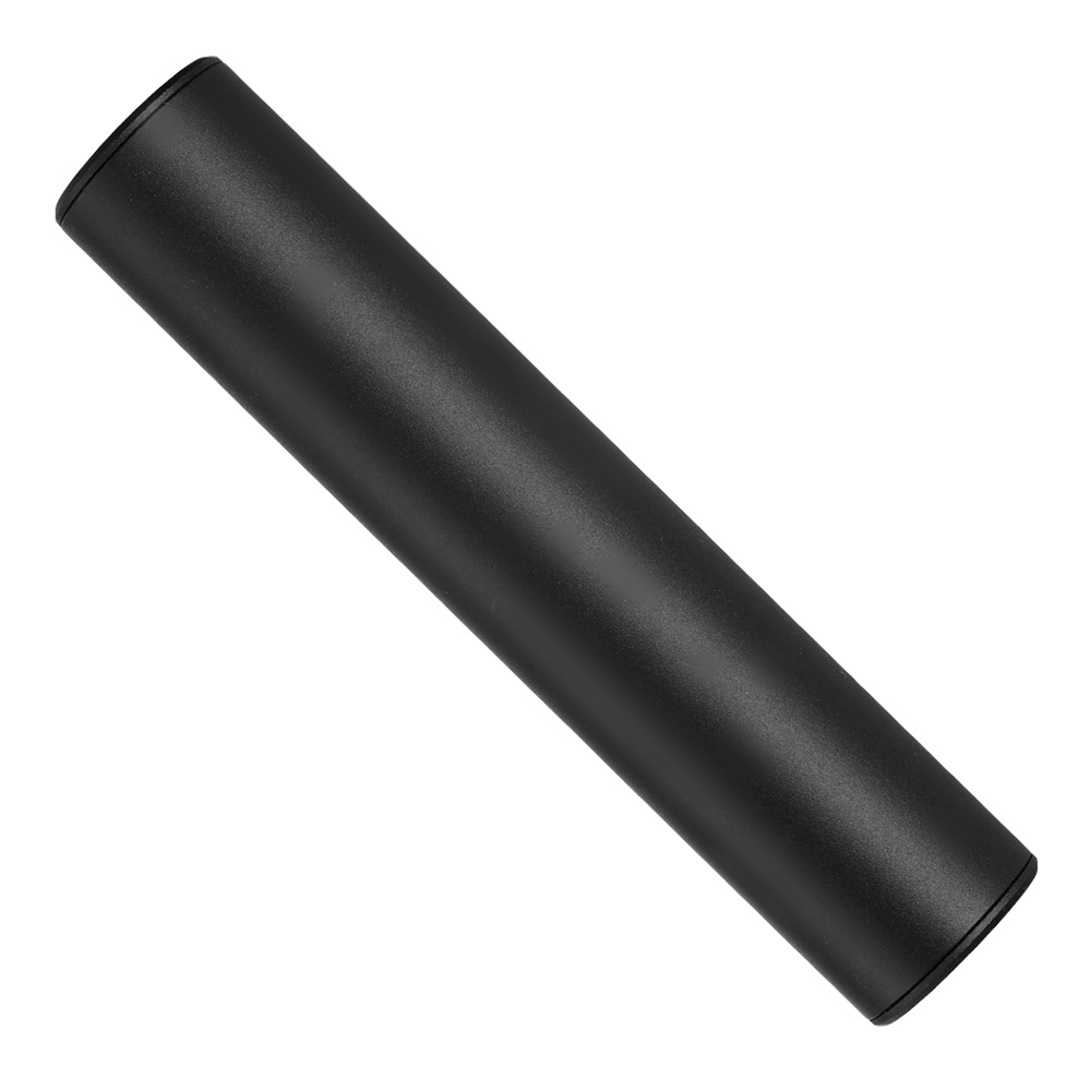 King Arms Light Weight Aluminium Silencer 150 x 30mm 14mm+ / 14mm- schwarz Bild 3