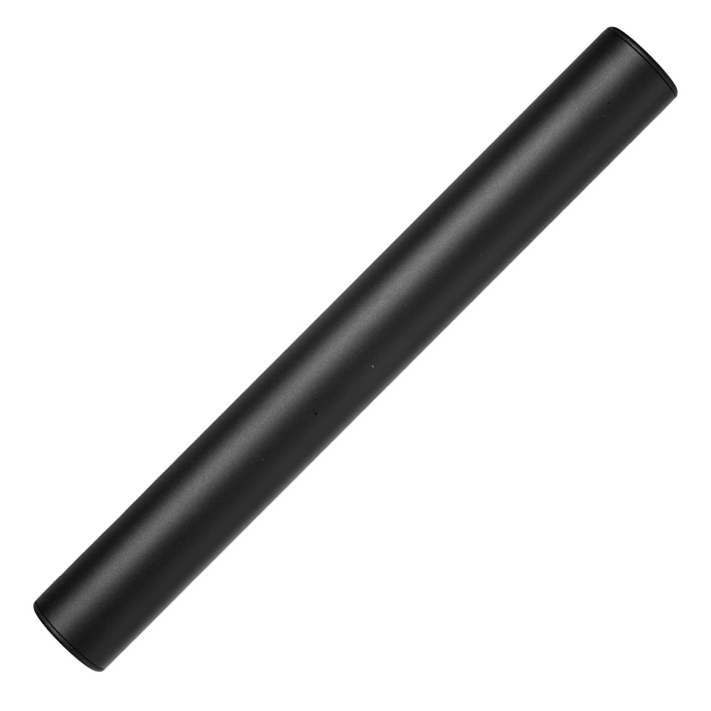 King Arms Light Weight Aluminium Silencer 250 x 30mm 14mm+ / 14mm- schwarz Bild 2