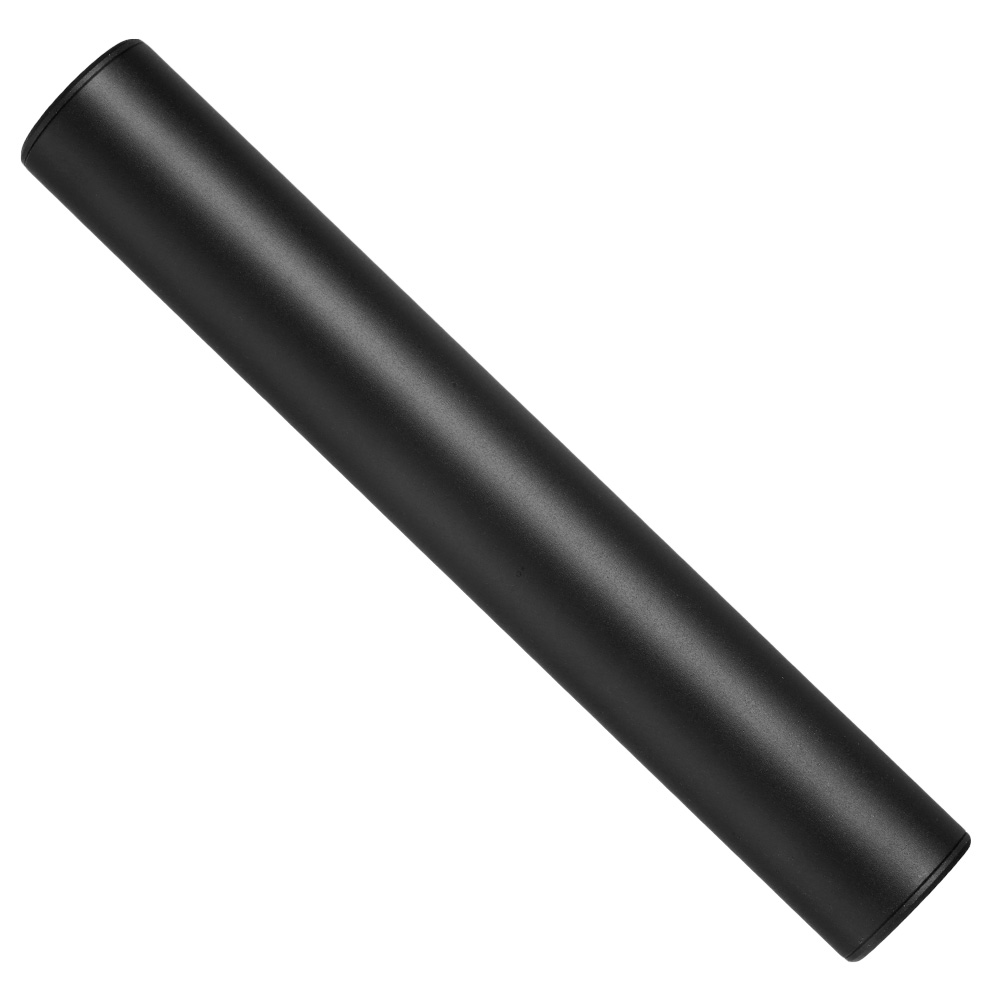 King Arms Light Weight Aluminium Silencer 200 x 30mm 14mm+ / 14mm- schwarz Bild 3