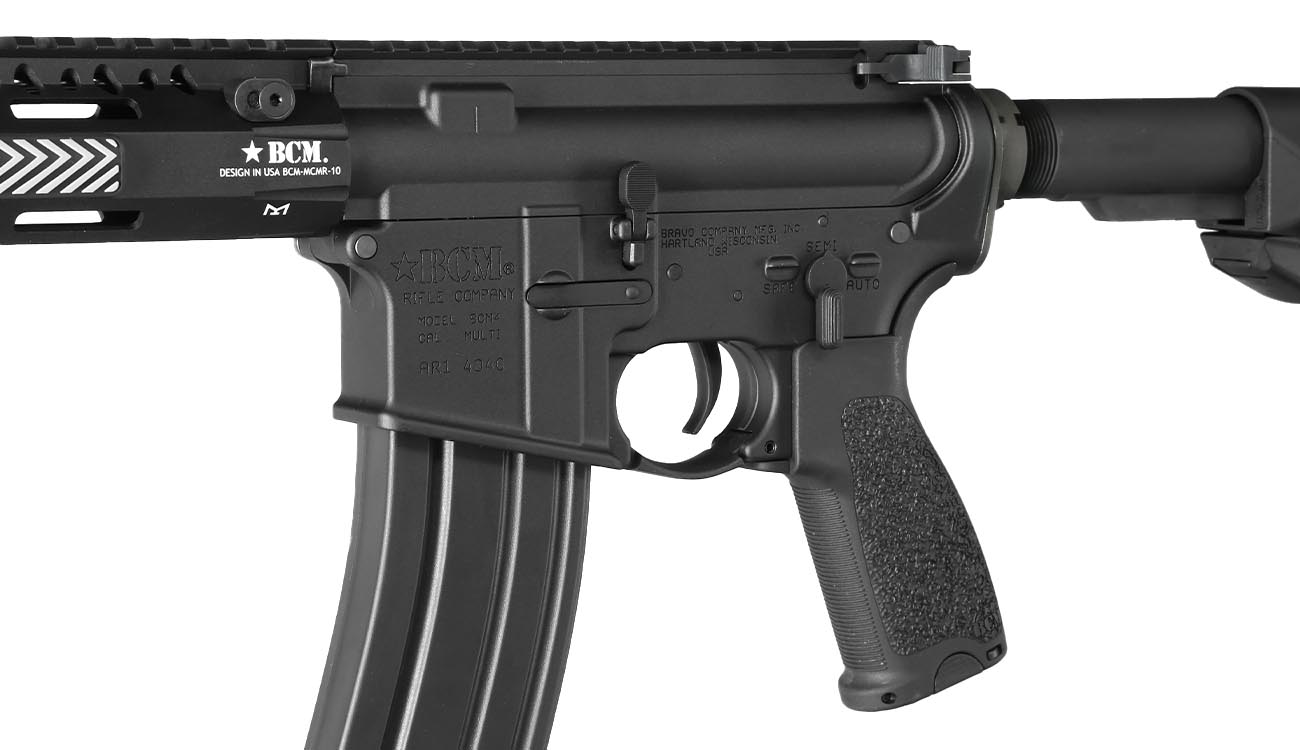 Versandrcklufer VFC BCM MCMR CQB 11.5 Zoll Vollmetall Virgo-System S-AEG 6mm BB schwarz Bild 7