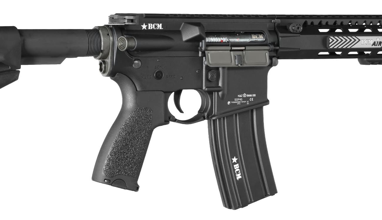 Versandrcklufer VFC BCM MCMR CQB 11.5 Zoll Vollmetall Virgo-System S-AEG 6mm BB schwarz Bild 8