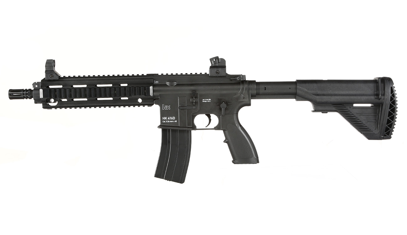 Umarex Heckler & Koch HK416D Komplettset AEG 6mm BB schwarz Bild 1