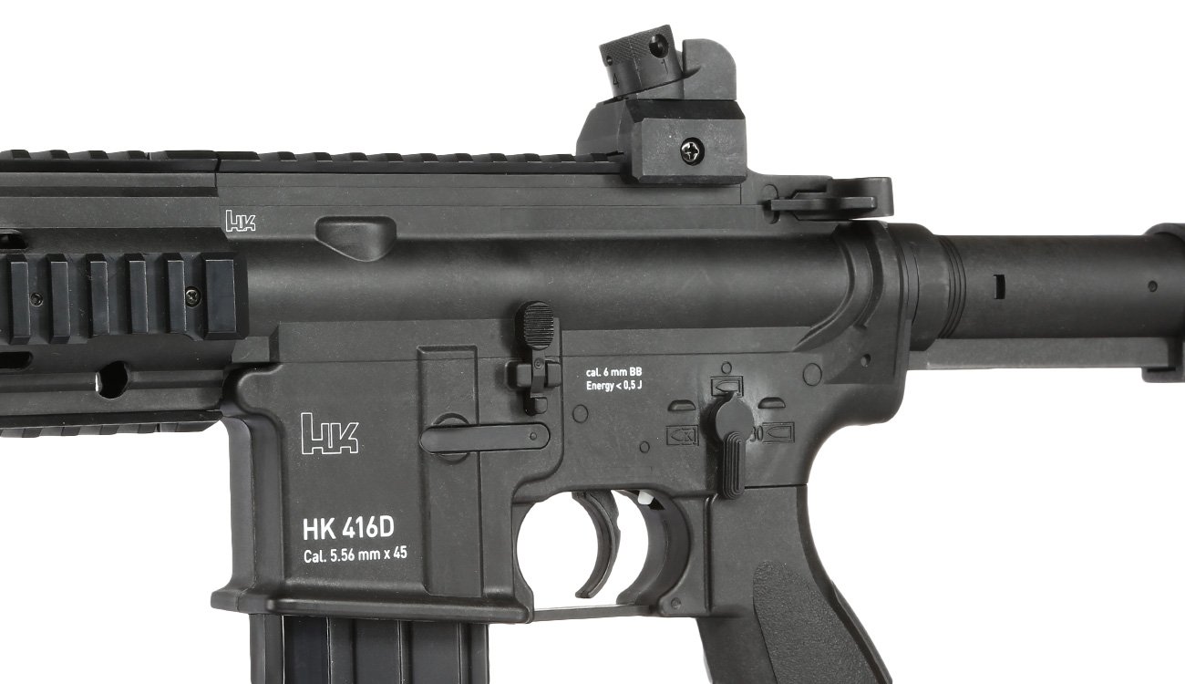 Umarex Heckler & Koch HK416D Komplettset AEG 6mm BB schwarz Bild 7