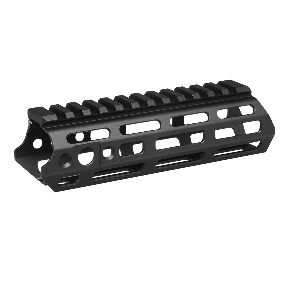 Action Army AAP-01 M-LOK Style CNC Aluminium Handguard Frontsystem schwarz Bild 4