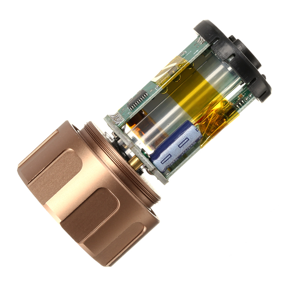 Nuprol Tracer Unit 88mm Silencer Aluminium Tracer Unit inkl. integriertem Akku 14mm- Tan Bild 7