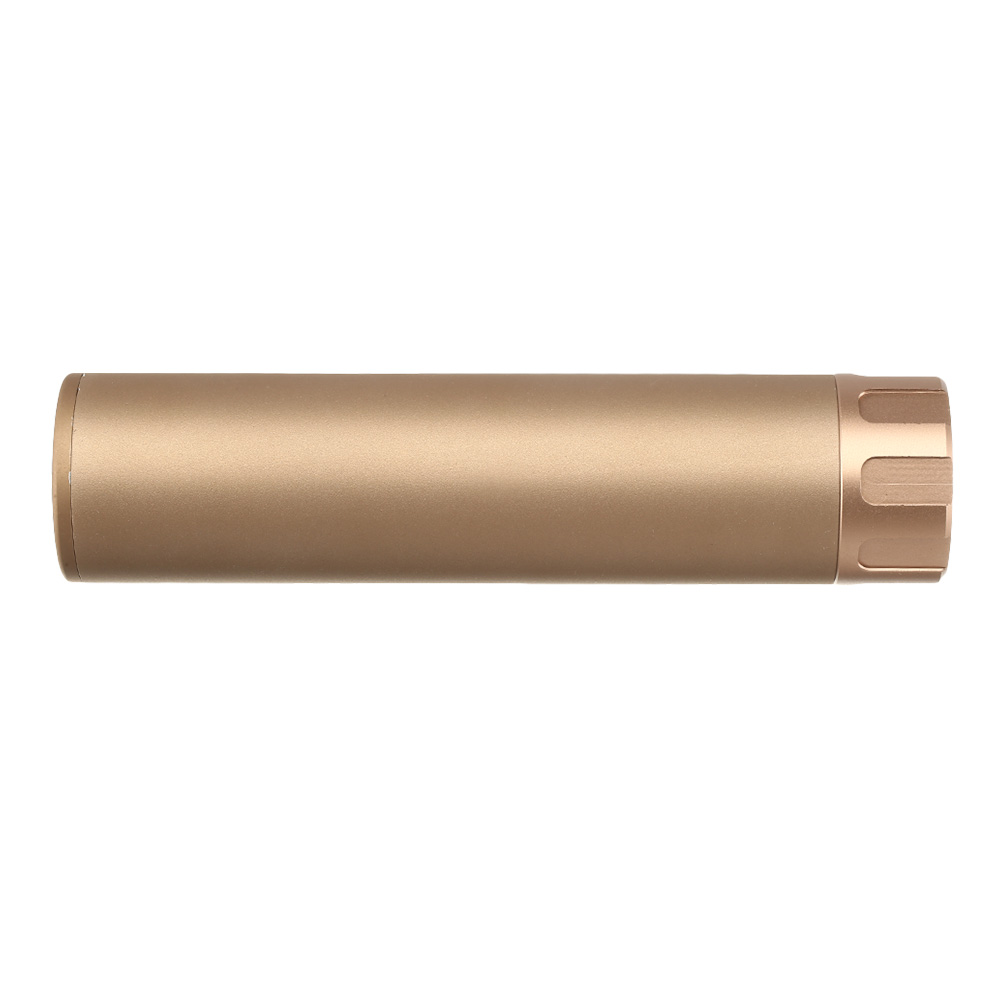 Nuprol Tracer Unit 158mm Silencer Aluminium Tracer Unit inkl. integriertem Akku 14mm- Tan Bild 2