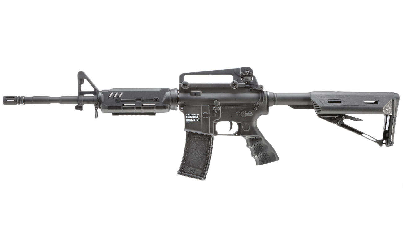 ASG Strike Systems MX18 Carbine Sportline Komplettset S-AEG 6mm BB schwarz Bild 1