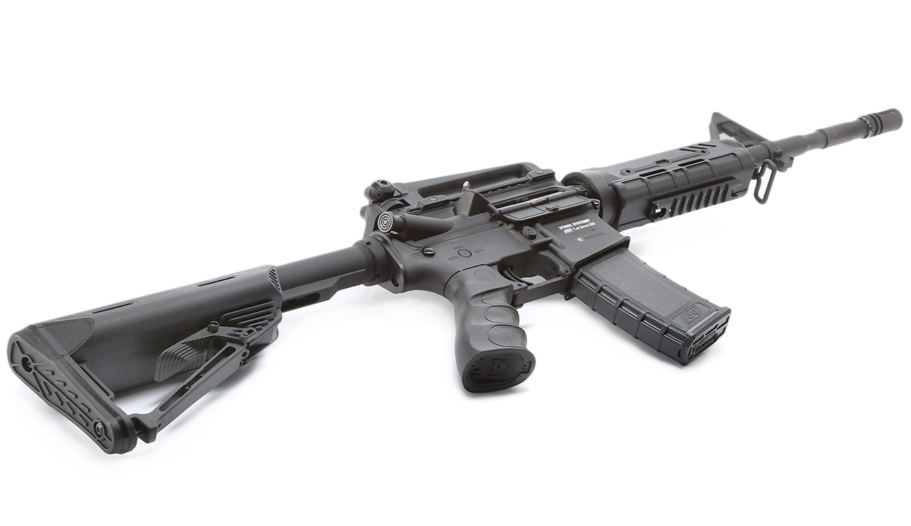 Versandrcklufer ASG Strike Systems MX18 Carbine Sportline Komplettset S-AEG 6mm BB schwarz Bild 4