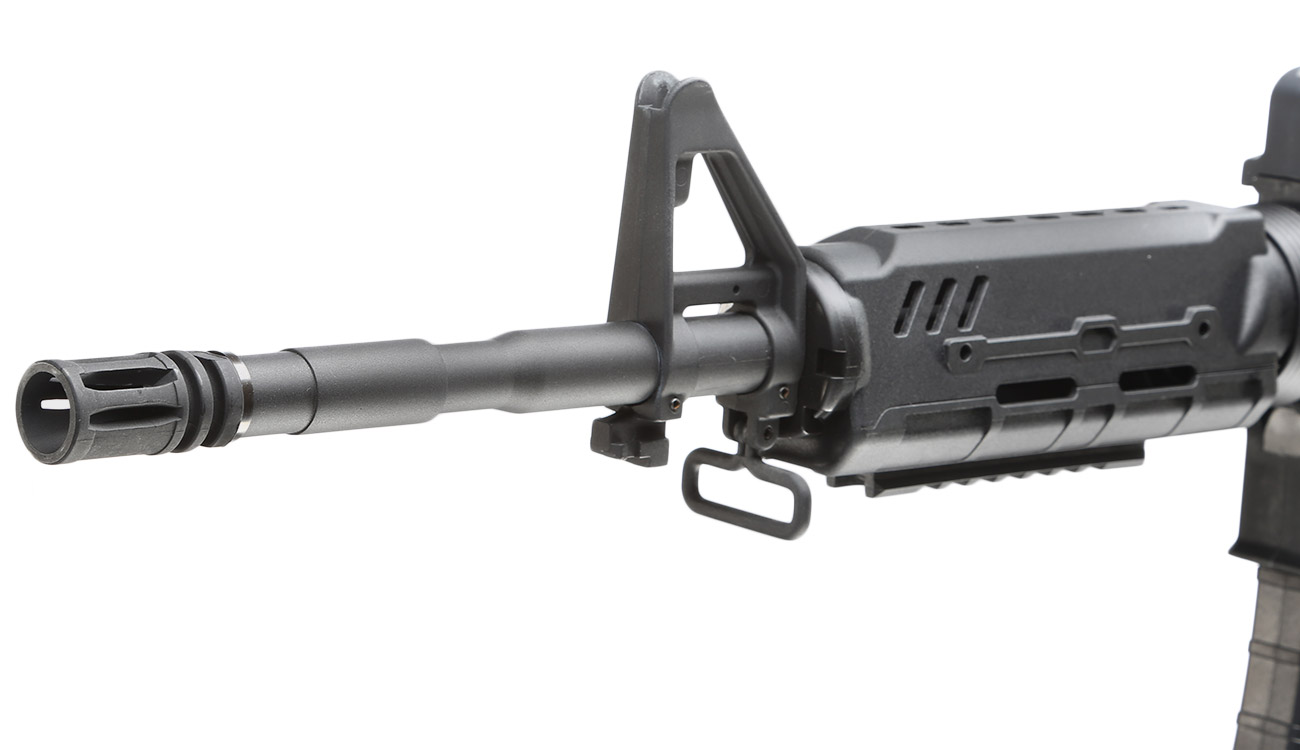 Versandrcklufer ASG Strike Systems MX18 Carbine Sportline Komplettset S-AEG 6mm BB schwarz Bild 6