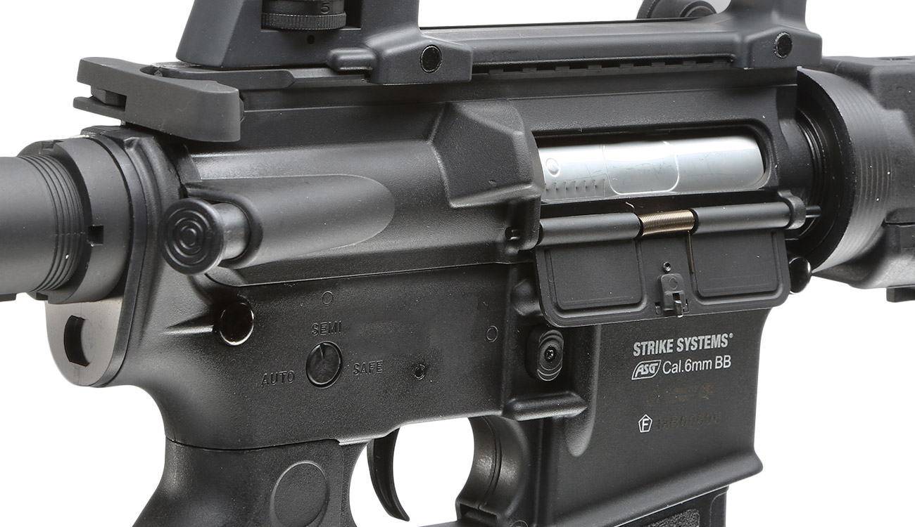 Versandrcklufer ASG Strike Systems MX18 Carbine Sportline Komplettset S-AEG 6mm BB schwarz Bild 8