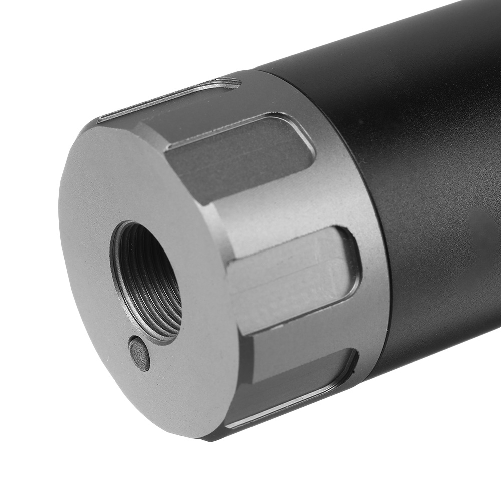 Nuprol Tracer Unit 158mm Silencer Aluminium Tracer Unit inkl. integriertem Akku 14mm- schwarz Bild 5