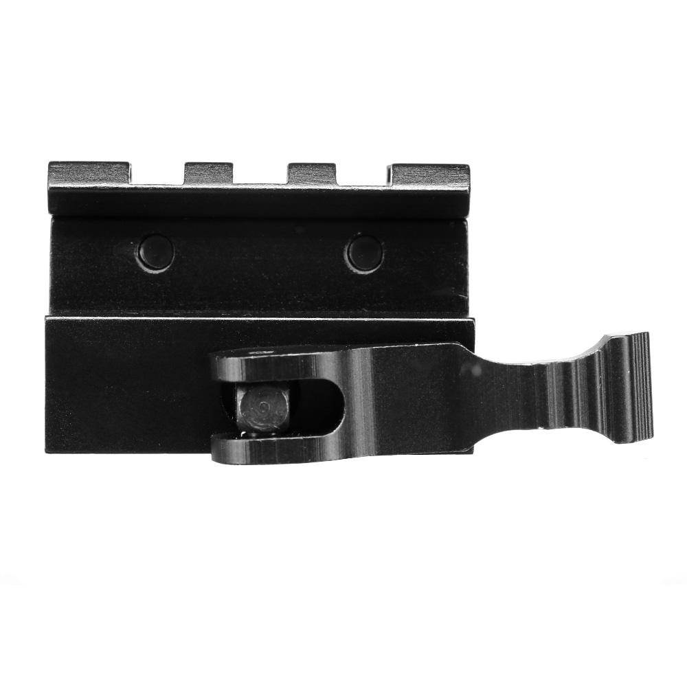 MET QD Scope-Riser 3 Slots / 40 mm mit Höhenverstellung f. 20 - 22 mm Schienen schwarz Bild 1