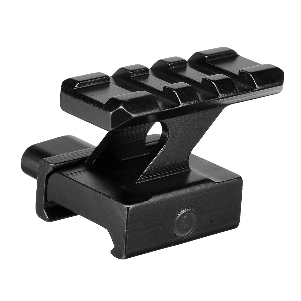 MET QD Slim Scope-Riser 3 Slots / 40 mm mit 25 mm Erhhung f. 20 - 22 mm Schienen schwarz Bild 1