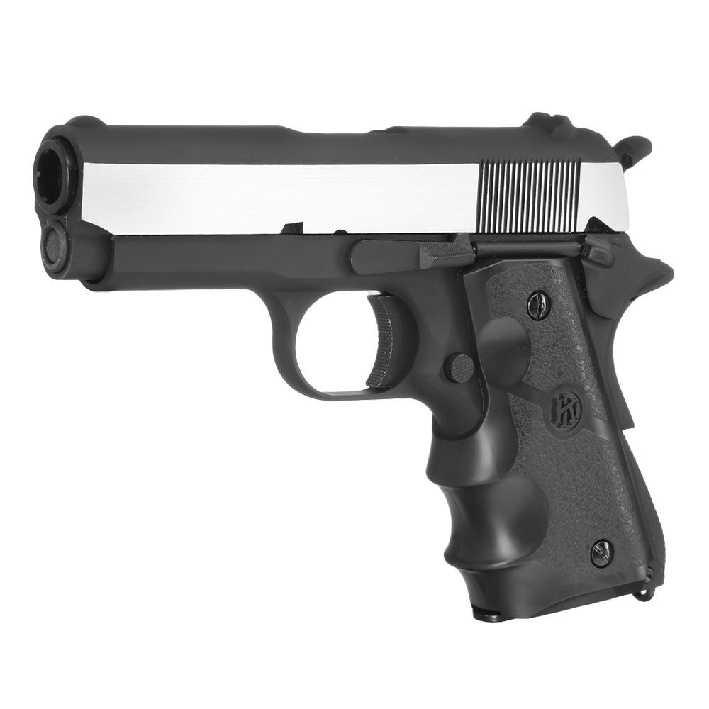 KLI M1911 Commando Vollmetall GBB 6mm BB Dual Tone