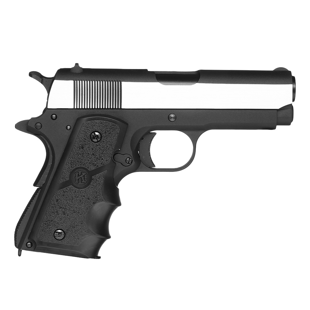 KLI M1911 Commando Vollmetall GBB 6mm BB Dual Tone Bild 3