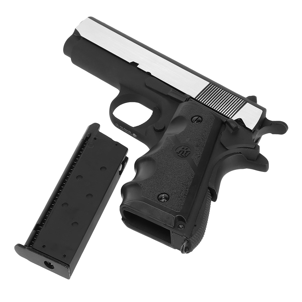 KLI M1911 Commando Vollmetall GBB 6mm BB Dual Tone Bild 6