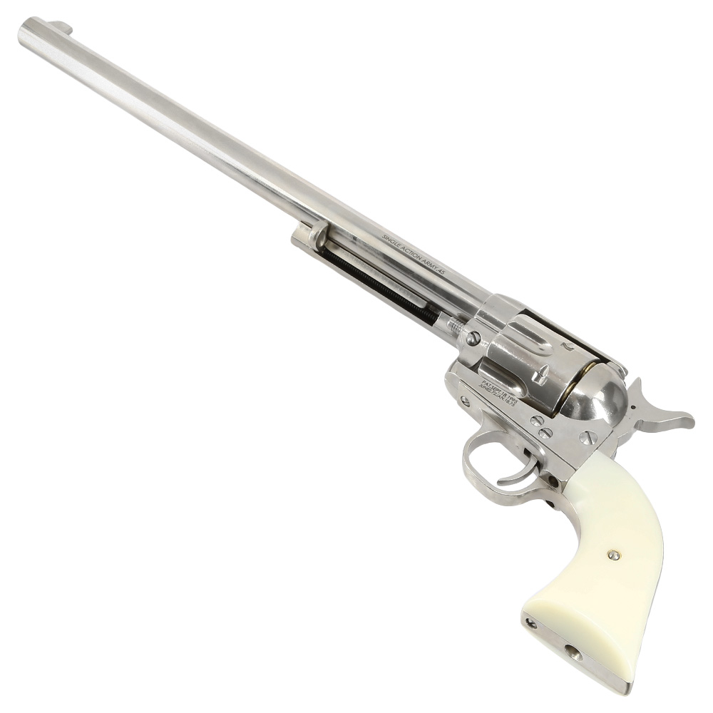 Ersatzteilset King Arms SAA .45 Peacemaker 11 Zoll Revolver Gas 6mm BB silber-chrome Finish Bild 4