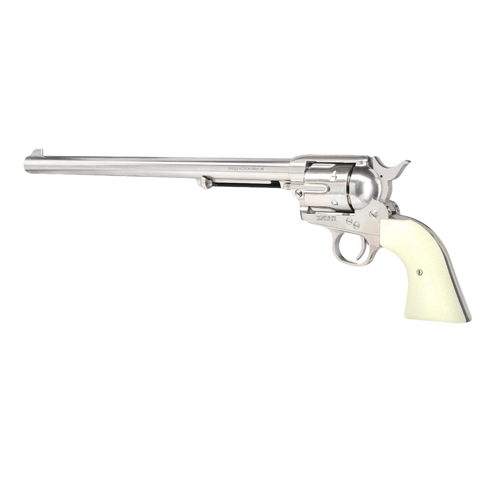 Ersatzteilset King Arms SAA .45 Peacemaker 11 Zoll Revolver Gas 6mm BB silber-chrome Finish Bild 7
