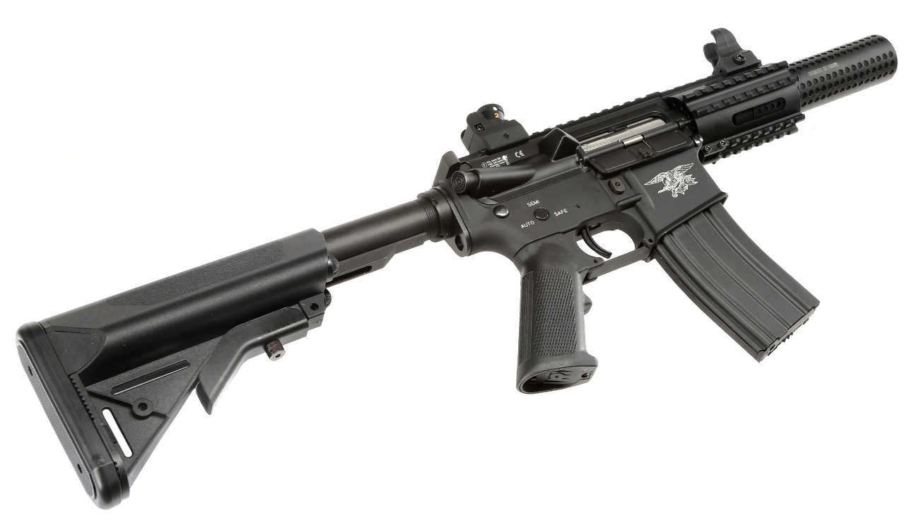 SRC M4 Micro SD Vollmetall Ace-Line GEN3 S-AEG 6mm BB schwarz Bild 1