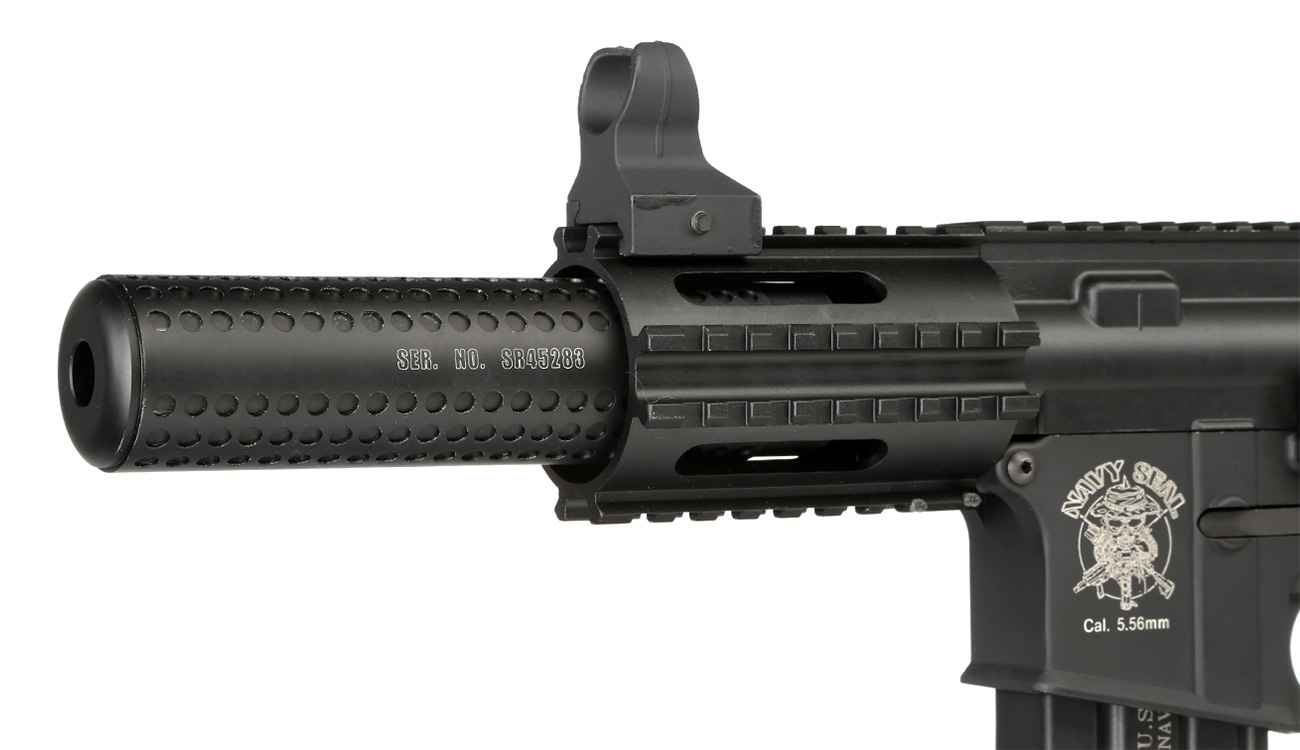 SRC M4 Micro SD Vollmetall Ace-Line GEN3 S-AEG 6mm BB schwarz Bild 1