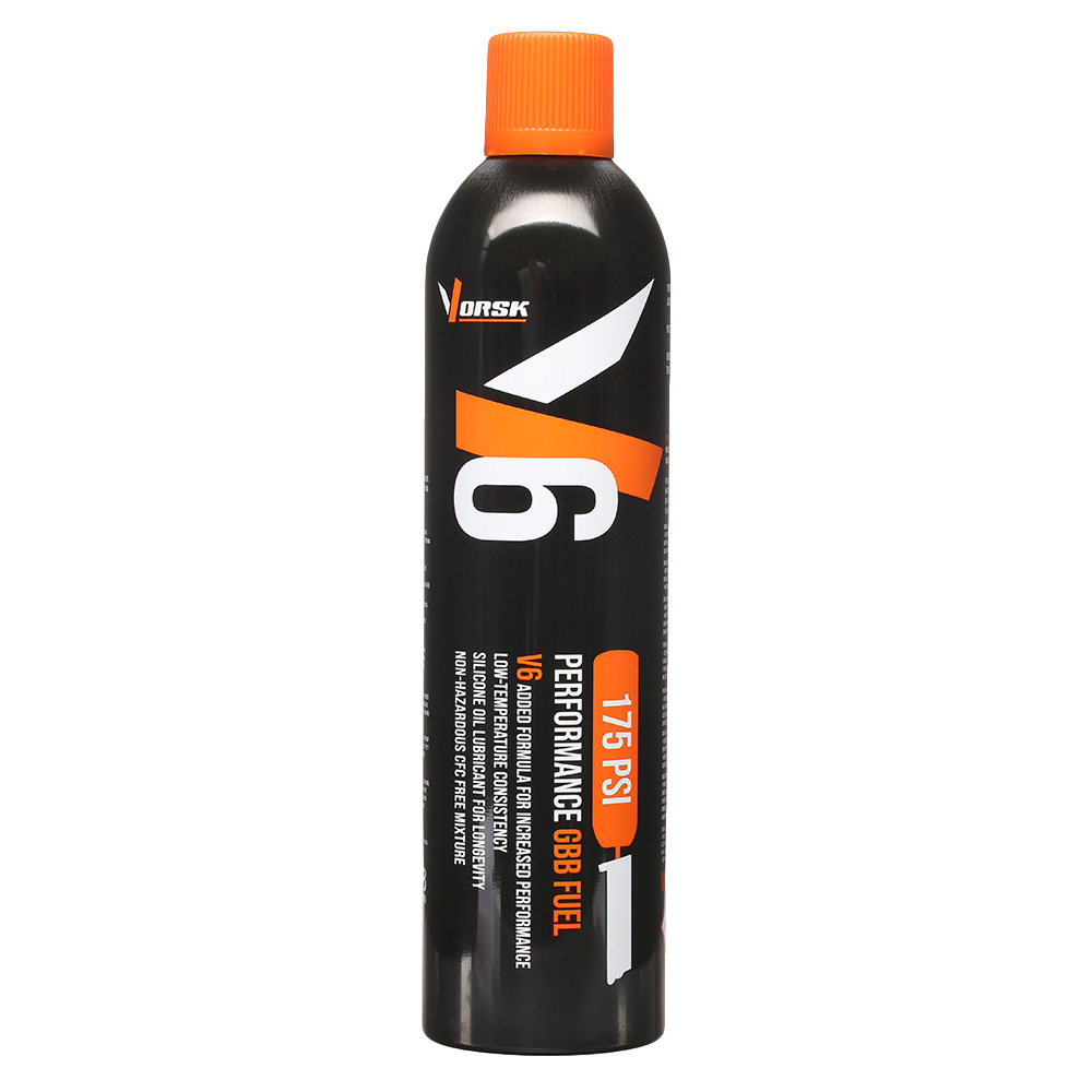 Vorsk V6 Standard Performance Premium GBB Fuel Airsoft Gas 420ml