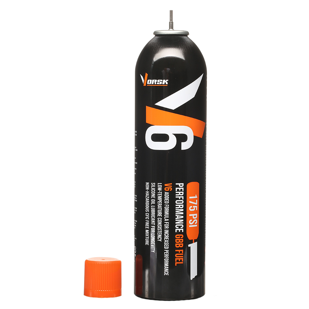 Vorsk V6 Standard Performance Premium GBB Fuel Airsoft Gas 420ml Bild 1