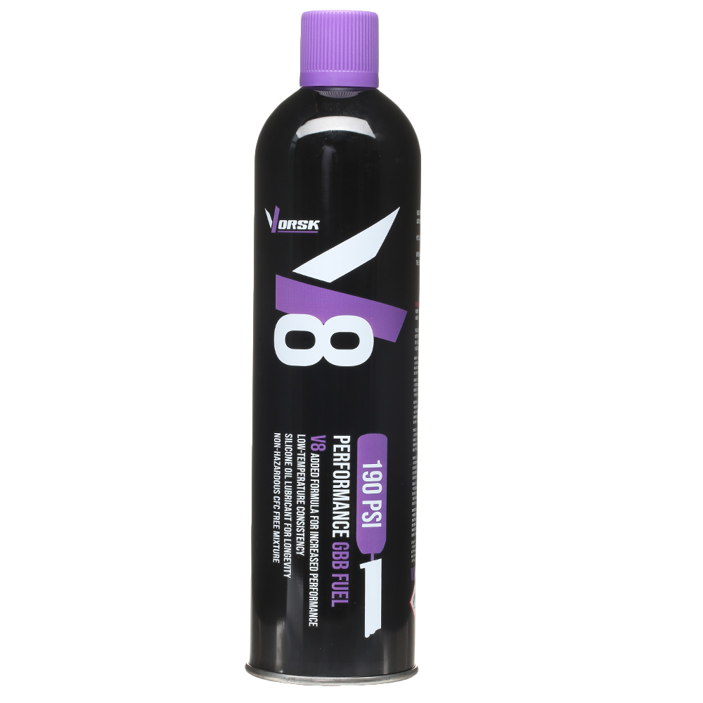 Vorsk V8 Enhanced Performance Premium GBB Fuel Airsoft Gas 420ml