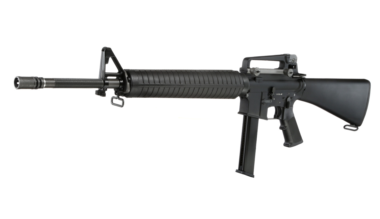Wei-ETech M16A3 PCC Rifle Vollmetall AWSS OB GBB 6mm BB schwarz