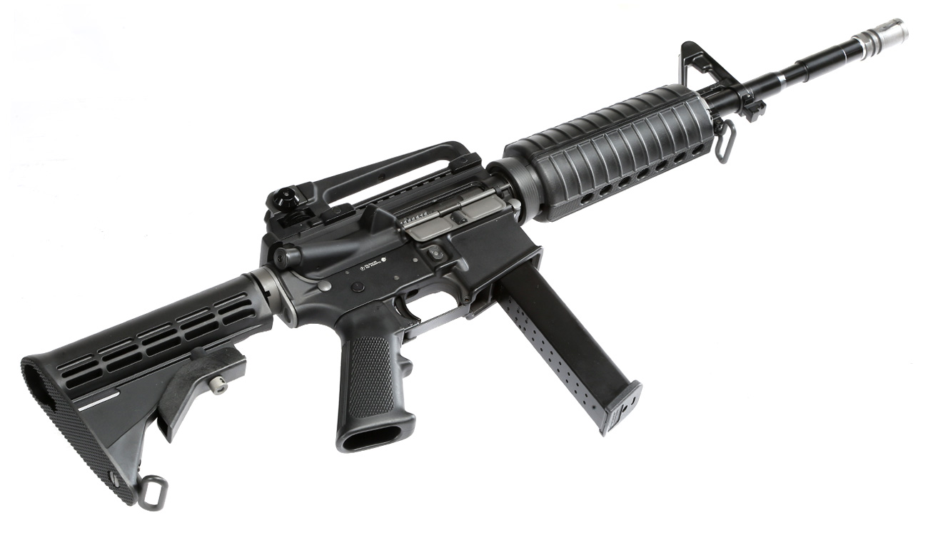 Wei-ETech M4A1 PCC Carbine Vollmetall AWSS OB GBB 6mm BB schwarz Bild 4