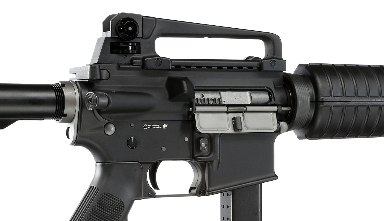 Wei-ETech M4A1 PCC Carbine Vollmetall AWSS OB GBB 6mm BB schwarz Bild 8