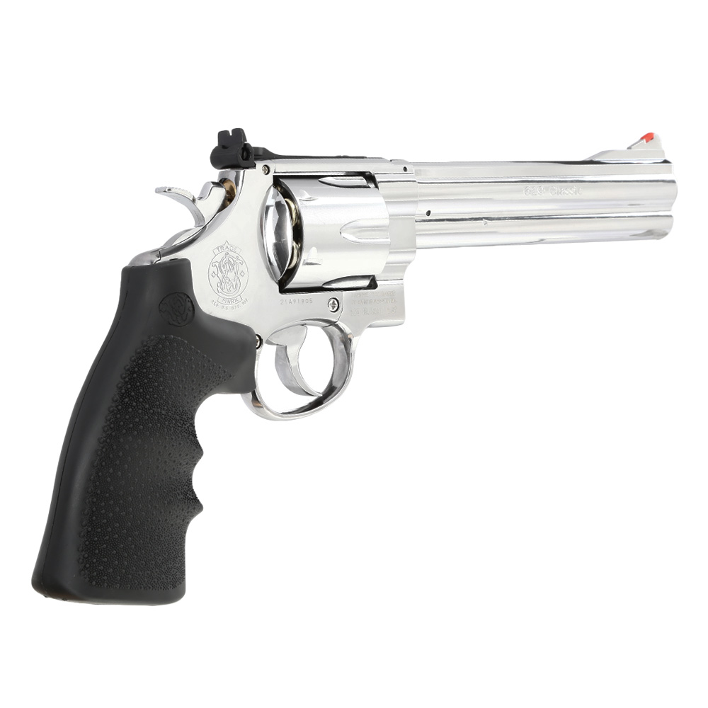 Smith & Wesson 629 Classic 6,5 Zoll Vollmetall CO2 Revolver 6mm BB Chrome-Finish Bild 1