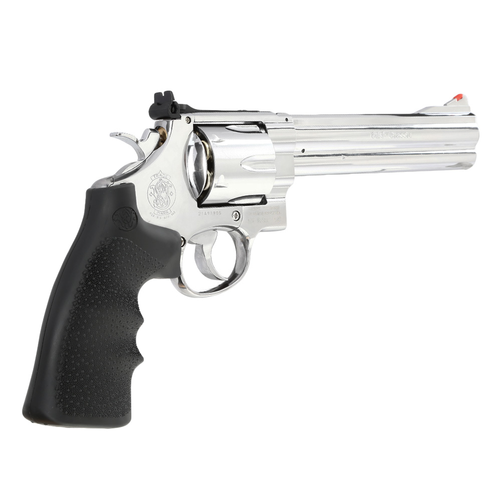 Smith & Wesson 629 Classic 6,5 Zoll Vollmetall CO2 Revolver 6mm BB Chrome-Finish Bild 3