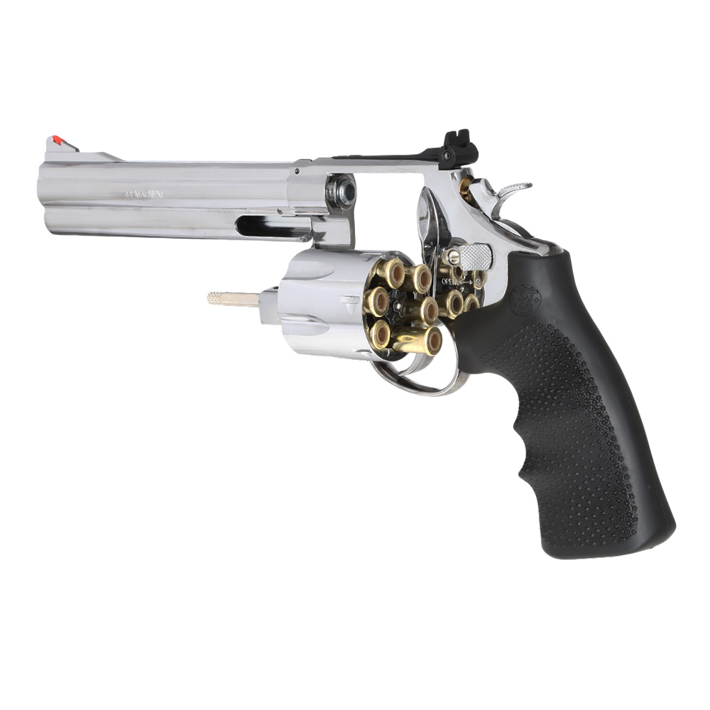 Smith & Wesson 629 Classic 6,5 Zoll Vollmetall CO2 Revolver 6mm BB Chrome-Finish Bild 4