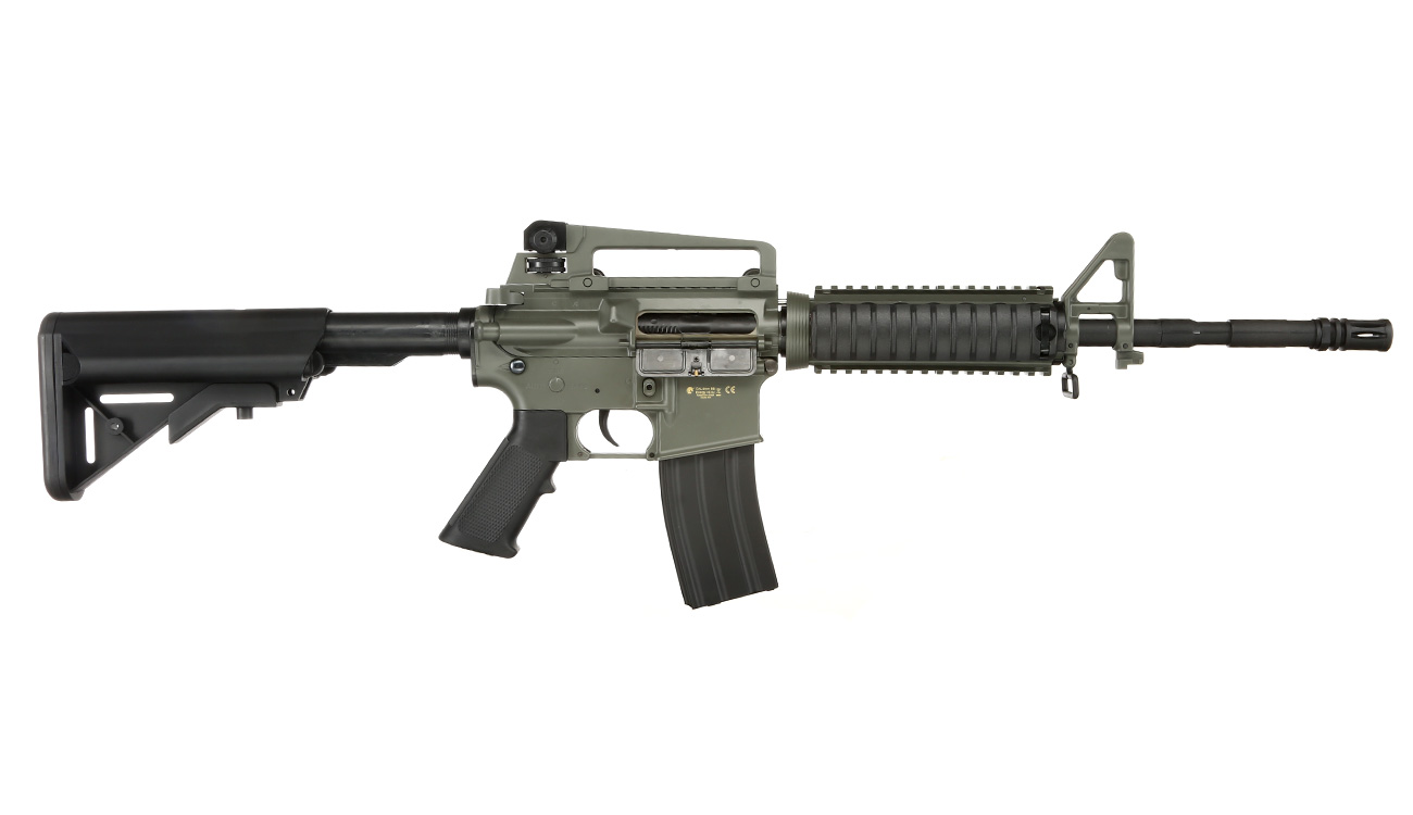 Double Bell M4A1 RIS Carbine Super Sportline AEG 6mm BB grau Bild 2