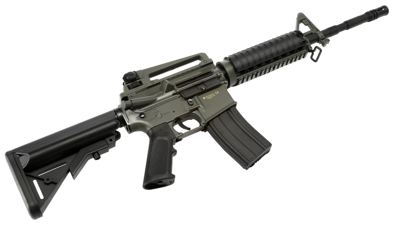 Double Bell M4A1 RIS Carbine Super Sportline AEG 6mm BB grau Bild 4