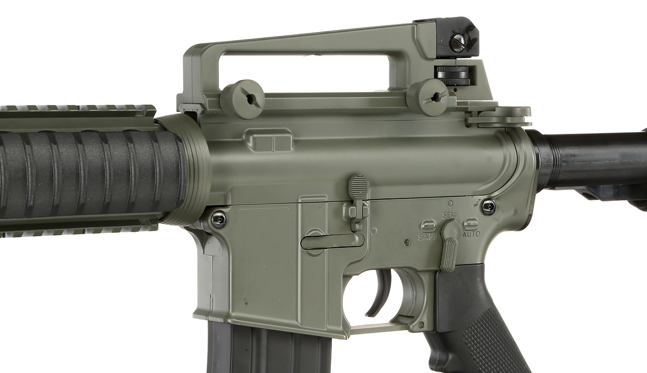 Double Bell M4A1 RIS Carbine Super Sportline AEG 6mm BB grau Bild 7