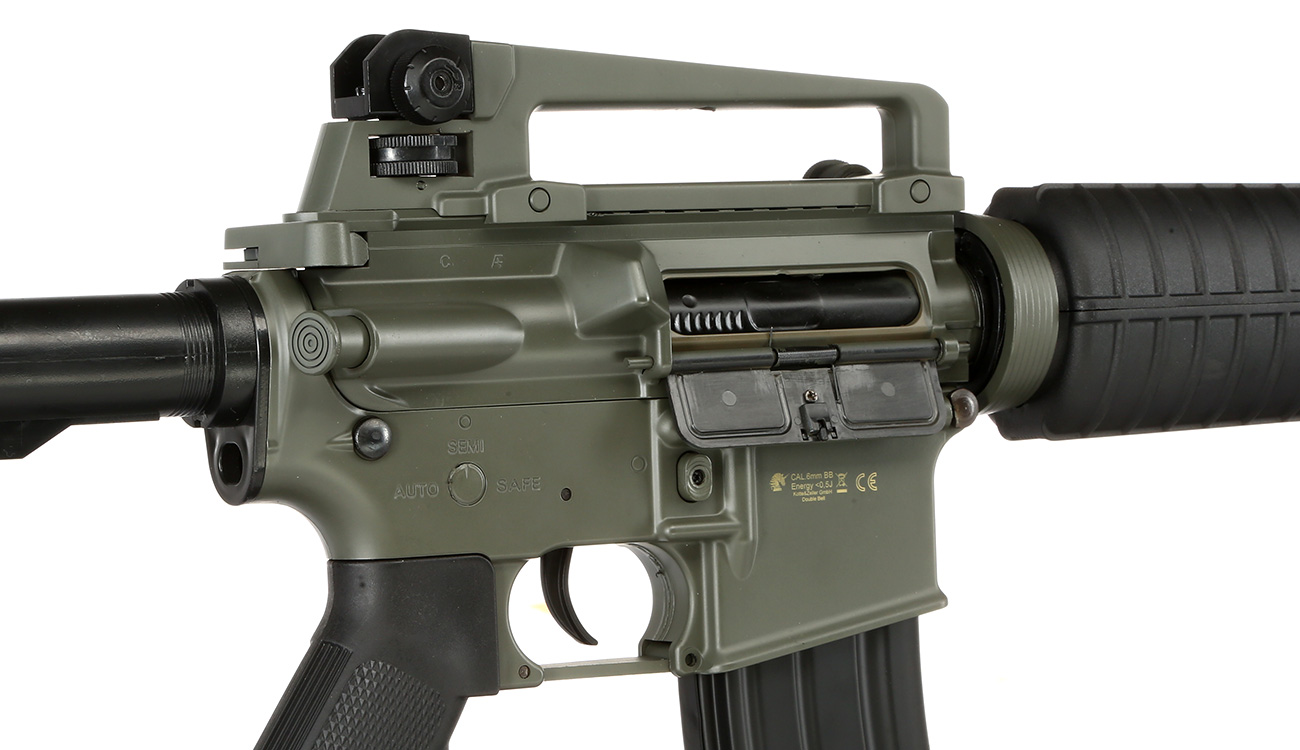 Versandrückläufer Double Bell M4A1 Carbine Super Sportline AEG 6mm BB grau Bild 1