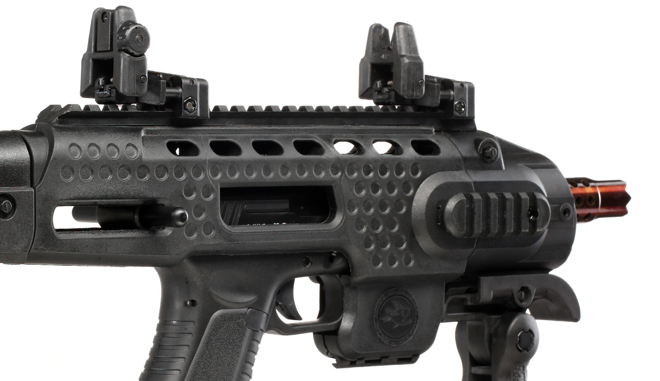 APS Caribe Carbine Complete Pistol Kit CO2 BlowBack 6mm BB schwarz Bild 8