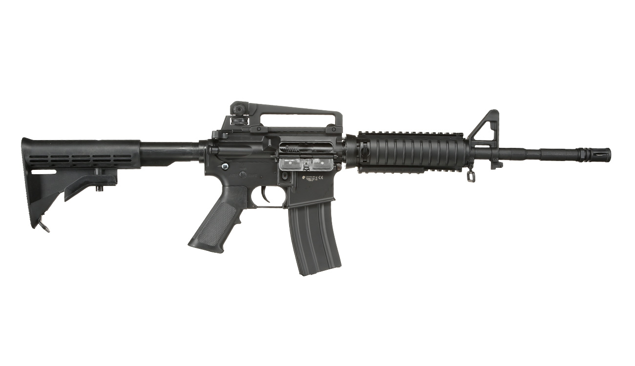 Double Bell M4A1 RIS Carbine Super Sportline AEG 6mm BB schwarz Bild 2