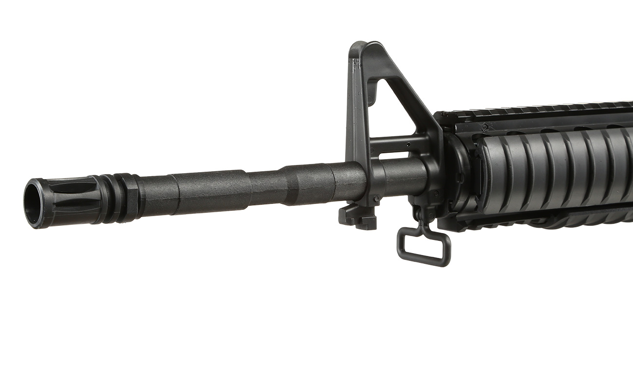 Versandrückläufer Double Bell M4A1 RIS Carbine Super Sportline AEG 6mm BB schwarz Bild 1
