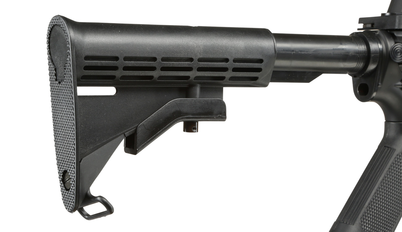 Versandrückläufer Double Bell M4A1 RIS Carbine Super Sportline AEG 6mm BB schwarz Bild 1