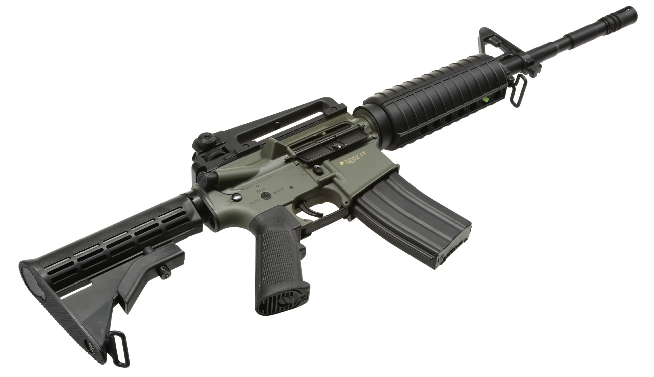 Double Bell M4A1 Carbine Sportline mit Metallgearbox AEG 6mm BB grau Bild 4