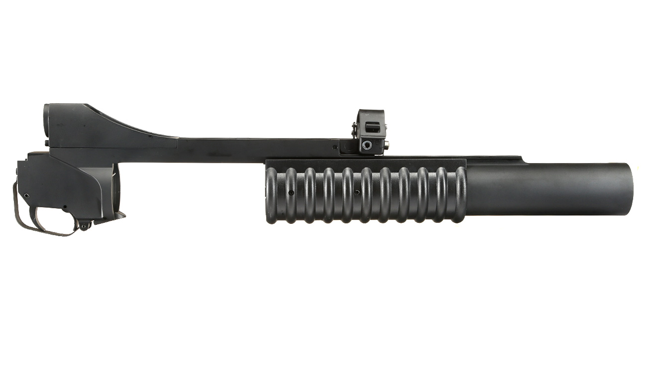 Double Bell M203 40mm Granatwerfer Vollmetall (3in1) schwarz - Long Version Bild 6