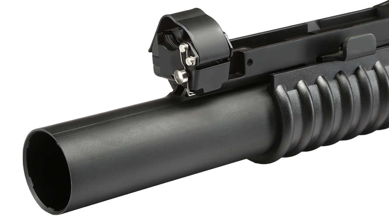 Double Bell M203 40mm Granatwerfer Vollmetall (3in1) schwarz - Long Version Bild 8